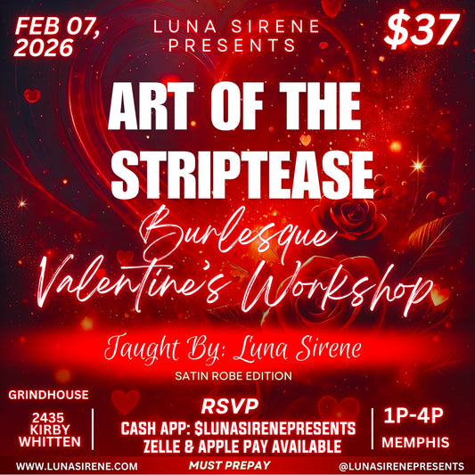 VALENTINES BURLESQUE WORKSHOP